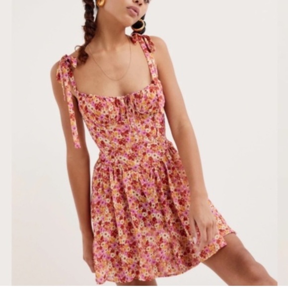 For Love and Lemons Felicia Mini Dress - Picture 2 of 5